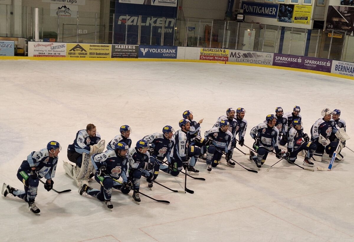 Warmgeschossen für das Semifinale